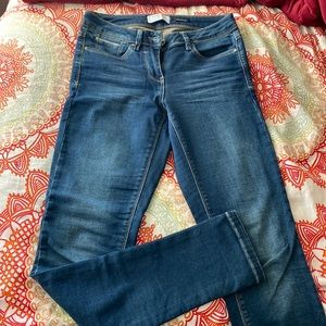 Sandwich skinny jeans, size 4